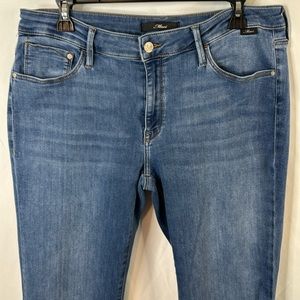 Mavi stretch straight jeans- 5 pocket.